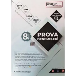 Zeka Küpü Yayınları 8. Sınıf Pisagor Prova Denemeleri