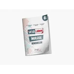 Zeka Küpü Yayınları Pisagor 8. Sınıf 14` lü 1. Dönem İngilizce Denemeleri