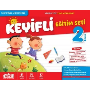 2. Sınıf Keyifli Eğitim Seti (4 Kitap)