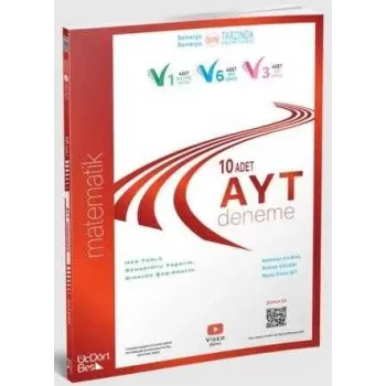 345 - AYT 8 li Matematik Deneme - GÜNCEL BASKI