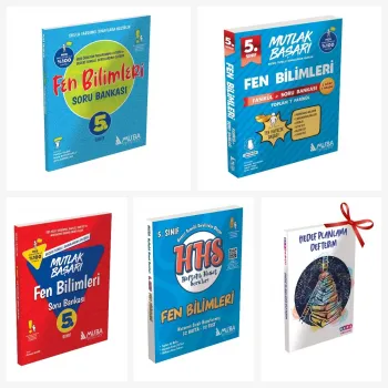 5.Sınıf Fen Bilimleri Seti. Hedef Planlama Hediyeli !!