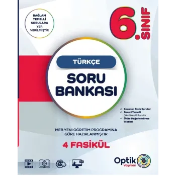 6. Sınıf Türkçe 4 Fasikül Soru Bankası