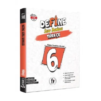6. Sınıf Define Türkçe Soru Bankası