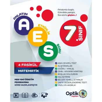 7. Sınıf Matematik AES Etkinlikli Soru Bankası
