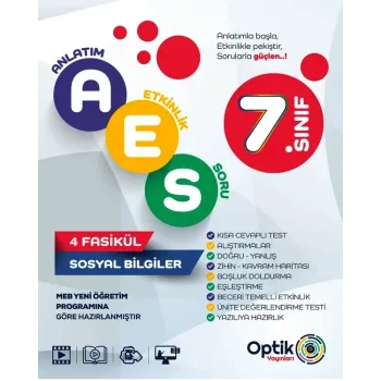 7. Sınıf Sosyal Bilgiler AES Etkinlikli Soru Bankası