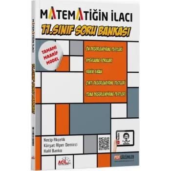 Acil Yayınları 11. Sınıf Matematiğin İlacı Soru Bankası