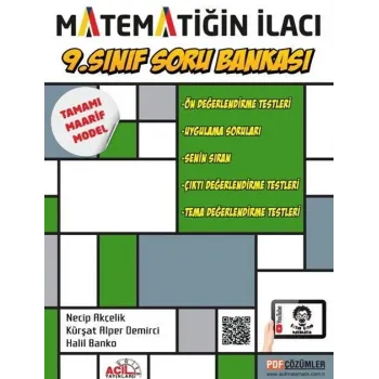 Acil Yayınları 9. Sınıf Matematiğin İlacı Soru Bankası