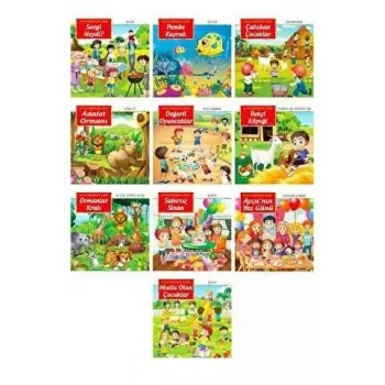 Altın Değerler Dizisi 10 Kitap Set