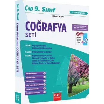 Çap Yayınları 9. Sınıf Coğrafya Seti