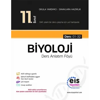 EİS - 11.Sınıf - Daf - Biyoloji