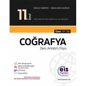 EİS - 11.Sınıf - Daf - Coğrafya