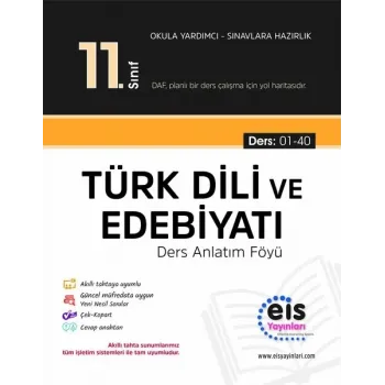 EİS - 11.Sınıf - Daf - Türk Dili ve Edebiyatı