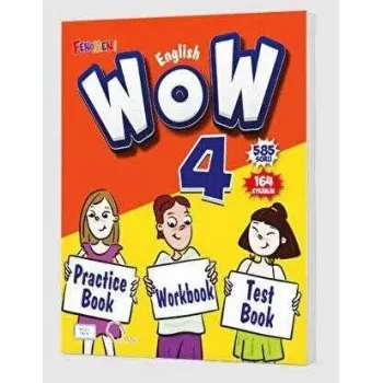 Fenomen Yayıncılık Wow 4 Practıce Book + Workbook + Test Book
