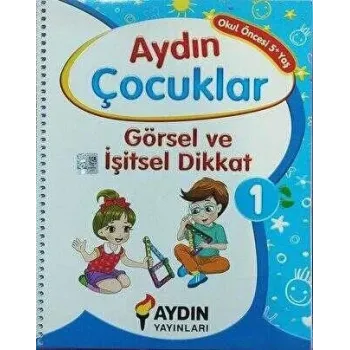 Görsel ve İşitsel Dikkat - 1 Okul Öncesi 5+ Yaş