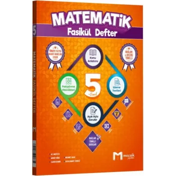 Mozaik Yayınları 5. Sınıf Matematik Fasikül Defter