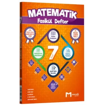 Mozaik Yayınları 7. Sınıf Matematik Fasikül Defter