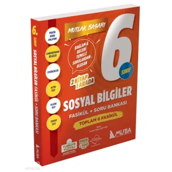 Muba 6. Sınıf Sosyal Bilgiler Fasikül + Soru Bankası
