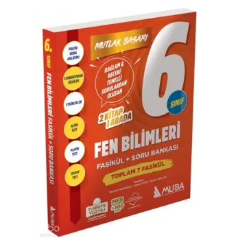 Muba 6. Sınıf Fen Bilimleri Fasikül + Soru Bankası