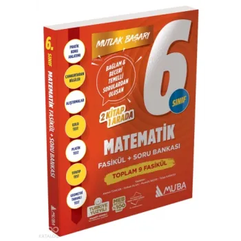 Muba 6. Sınıf Matematik Fasikül+Soru Bankası
