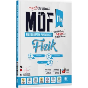 Orijinal Mikro 11. Sınıf Fizik MÖF Mikro Öğreten Fasikül Set