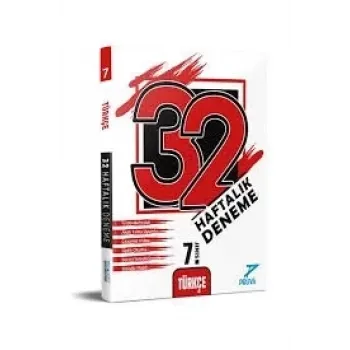 PRUVA AKADEMİ 7. SINIF 32 HAFTA TÜRKÇE