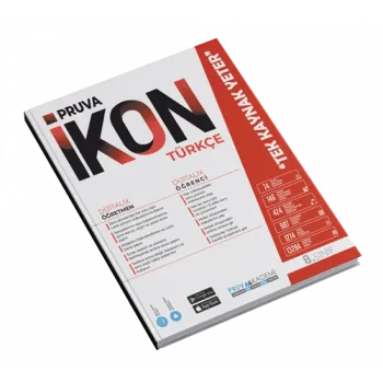 PRUVA AKADEMİ 8. SINIF İKON ETKİNLİKLİ SORU BANKASI TÜRKÇE