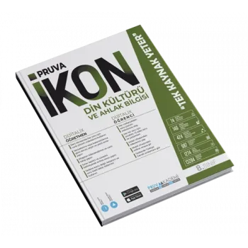 PRUVA AKADEMİ 8. SINIF İKON ETKİNLİKLİ SORU BANKASI DİN KÜLTÜRÜ