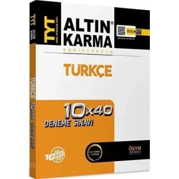 TYT Türkçe 10 x 40 Deneme Sınavı