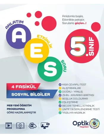 5. Sınıf Sosyal Bilgiler AES Etkinlikli Soru Bankası