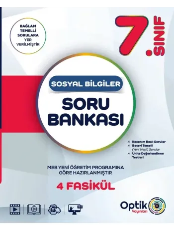 7. Sınıf Sosyal Bilgiler Soru Bankası Fasikülleri