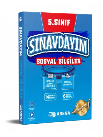 ARENA 5. SINIF SOSYAL BİLGİLER SINAVDAYIM FASİKÜL DENEME