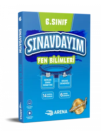 ARENA 6. SINIF FEN BİLİMLERİ SINAVDAYIM FASİKÜL DENEME