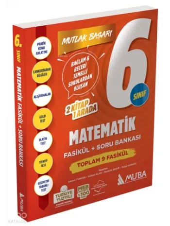 Muba 6. Sınıf Matematik Fasikül+Soru Bankası
