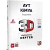 3D Yayınları AYT Kimya Video Destekli Defter