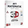 3D Yayınları AYT Matematik Video Destekli Defter