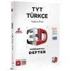 3D Yayınları TYT Türkçe Video Destekli Defter