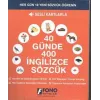 40 Günde 400 İngilizce Sözcük - Sesli Kartlarla