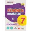 7. Sınıf Matematik 10 Deneme Fenomen Okul Yayınları