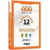 Ankara Yayıncılık TYT Dekatlon Sosyal Bilimler 12 Deneme Sınavı