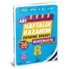 Arı Yayıncılık 8. Sınıf Matematik Arı Haftalık Kazanım Deneme