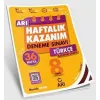Arı Yayıncılık 8. Sınıf Türkçe Arı Haftalık Kazanım Deneme