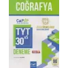Çap Yayınları TYT Coğrafya 30 X 5 Up Deneme