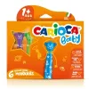 Carioca Teddy Jumbo Bebek Keçeli Kalem 6lı  42815