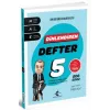 Eker Test Yayınları 5 Sınıf Din Kültürü ve Ahlak Bilgisi Dinlendiren Defter