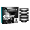 Gillette Mach3 Charcoal Bıçak 4 Lü 062701
