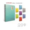 Gıpta Chromo A4 Spiralli Pp Kapak Defter 60 Yaprak Düz 2064