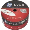 Hp Dvd-r 4.7 Gb Data 120 Min Video16x Shrink 50li