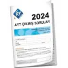 KR Akademi Yayınları 2024 AYT Çıkmış Sorular Tıpkı Basım Kitapçığı