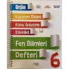 Kurmay Yayınları 6. Sınıf Fen Bilimleri Akıllı Defter