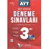 Limit Yayınları AYT Eşit Ağırlık 3 Deneme